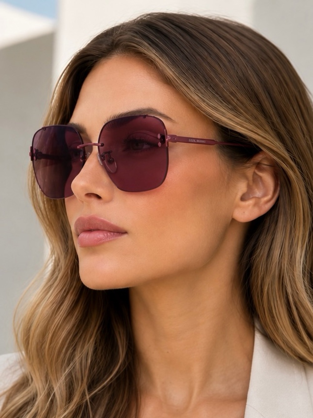 New! Isabel Marant IM0082/S 08CQU1 Pink Square Sunglasses, Authentic